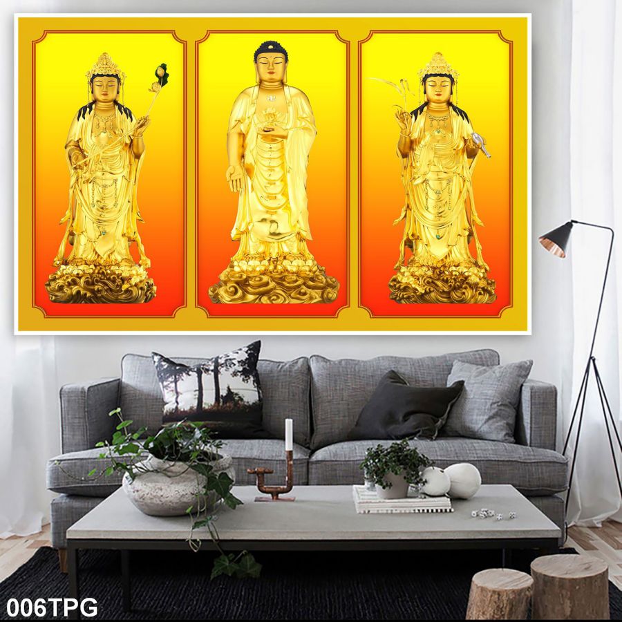 tranh gạch 3d phật giáo 6
