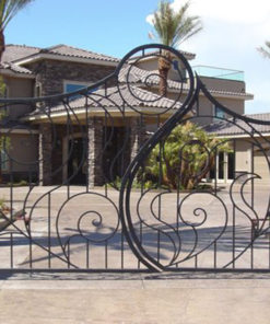 cổng sắt nghệ thuật 13