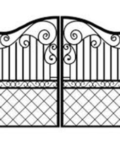 cổng sắt nghệ thuật 34