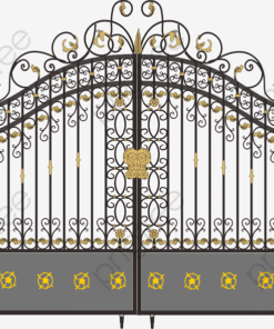 cổng sắt nghệ thuật 4