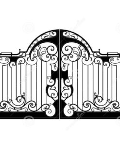 cổng sắt nghệ thuật 53