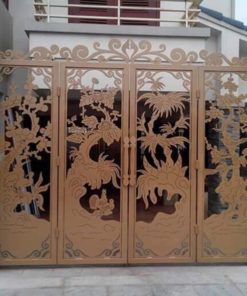 cổng sắt nghệ thuật 77