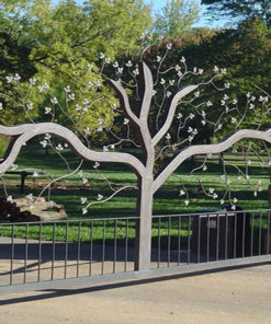 cổng sắt nghệ thuật 85