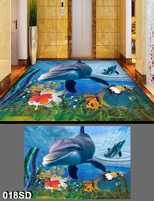 gạch tranh lát nền 3