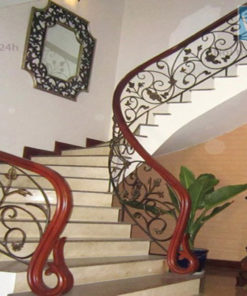 cầu thang sắt mỹ thuật 14