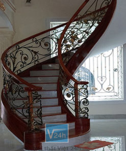 cầu thang sắt mỹ thuật 19