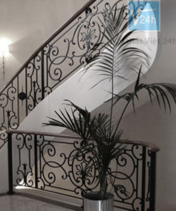 cầu thang sắt mỹ thuật 24