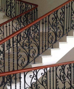 cầu thang sắt mỹ thuật 25