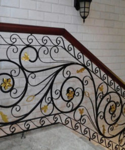 cầu thang sắt mỹ thuật 33