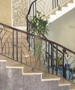 cầu thang sắt mỹ thuật 6