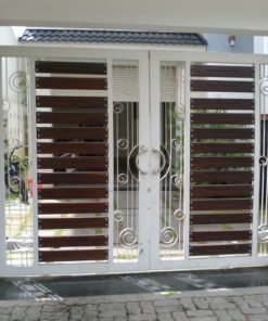 cổng sắt đẹp hiện đại 30