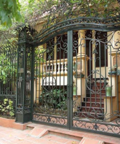 cổng sắt đẹp hiện đại 34