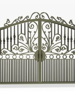 cổng sắt đẹp hiện đại 9