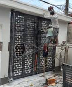 cổng sắt tự động 4