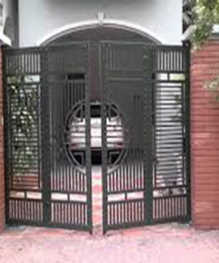 cổng sắt tự động 55