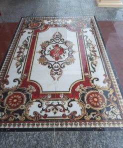 gạch thảm men sứ khắc kim 11