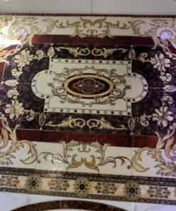 gạch thảm men sứ khắc kim 13