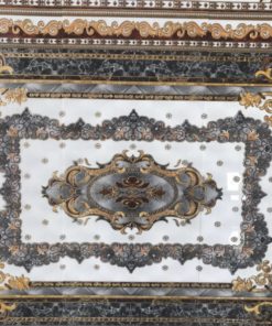 gạch thảm men sứ khắc kim 17