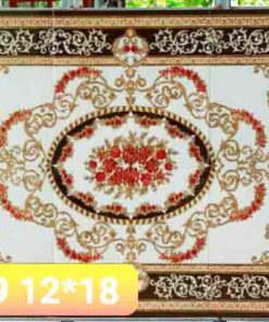 gạch thảm men sứ khắc kim 36