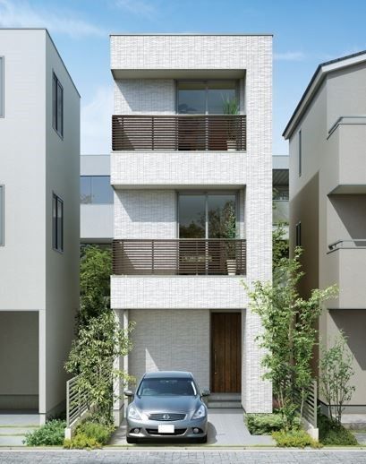 mẫu nhà lệch tầng 5x20 19