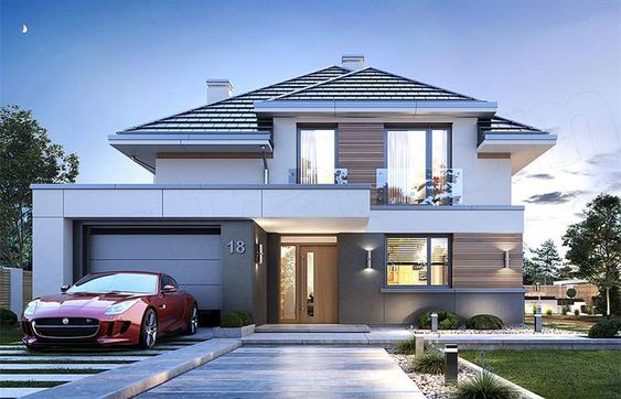 mẫu nhà ống mái Thái 13