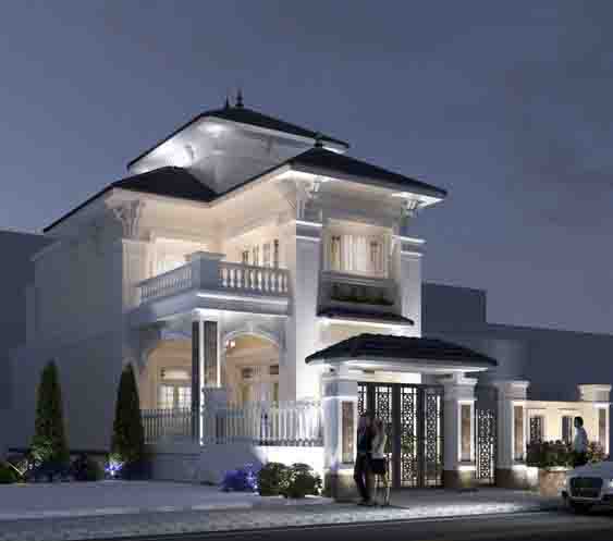 mẫu nhà ống mái Thái 3