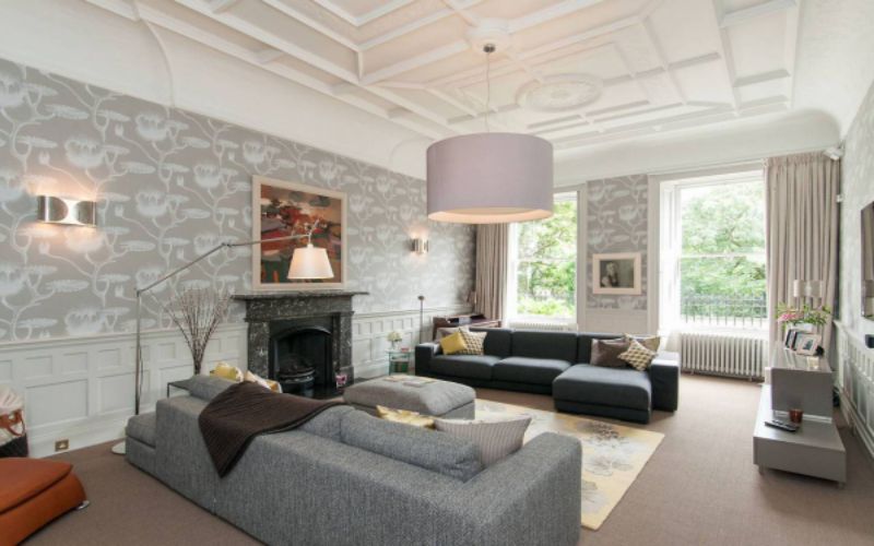 mẫu nhà phố tân cổ điển 17