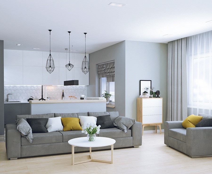 nội thất phòng khách chung cư 3