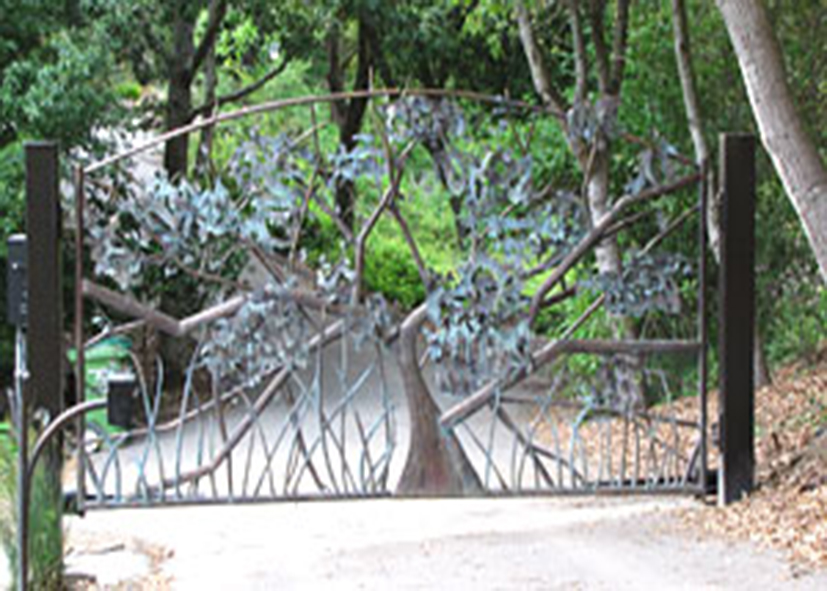 các kiểu cửa cổng sắt đẹp 2