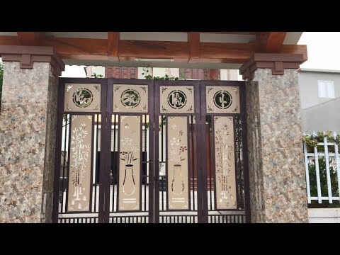 các kiểu cửa cổng sắt đẹp 22