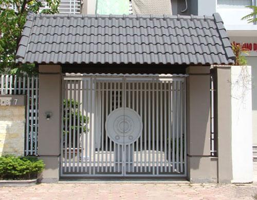 các kiểu cửa cổng sắt đẹp 36