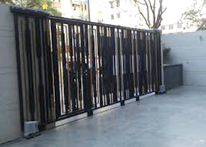 cổng sắt đẩy đẹp 13