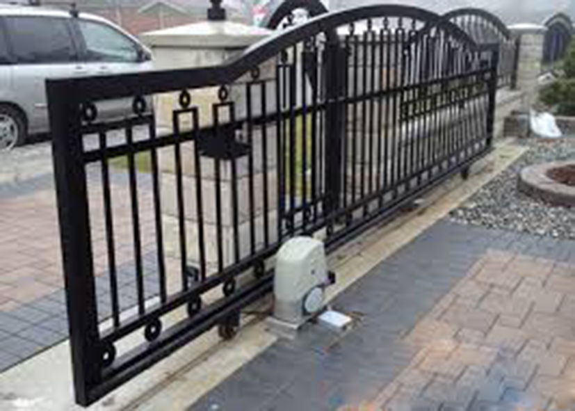cổng sắt đẩy đẹp 3