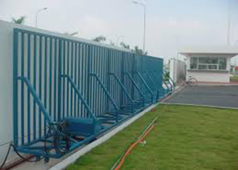 cổng sắt đẩy đẹp 7