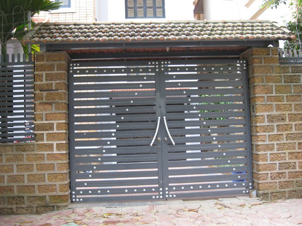 cổng sắt đẹp hiện đại 25