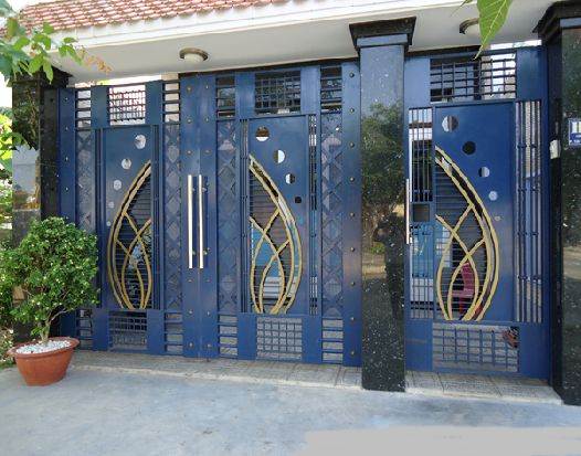 cổng sắt đẹp hiện đại 26