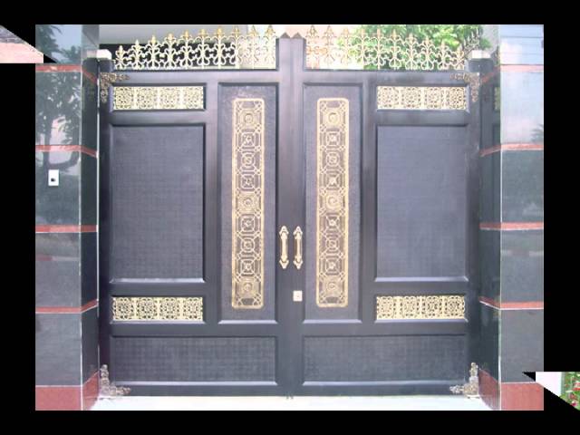 cổng sắt đẹp hiện đại 37