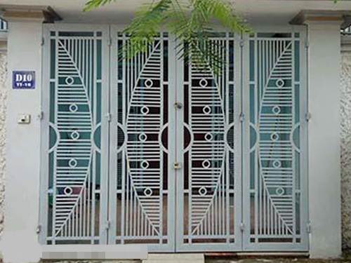 cổng sắt đẹp hiện đại 55