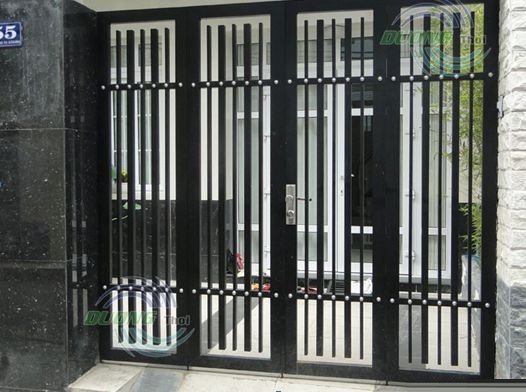 cổng sắt đẹp hiện đại 59