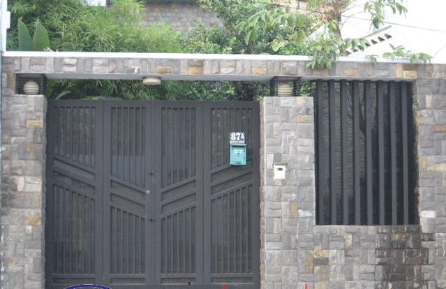 cổng sắt đẹp hiện đại 60