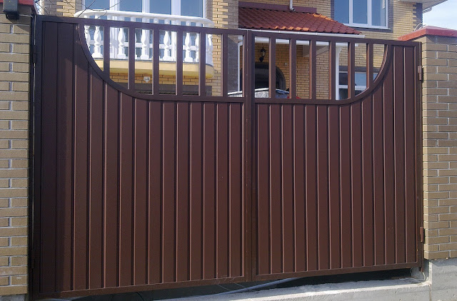 cổng sắt đẹp hiện đại 78