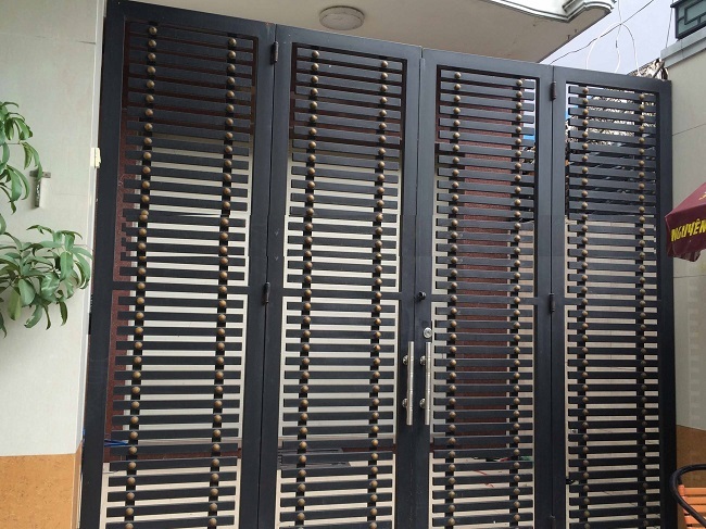 cổng sắt đẹp hiện đại 86