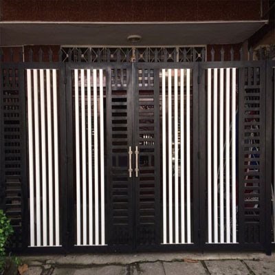 cổng sắt đẹp hiện đại 89