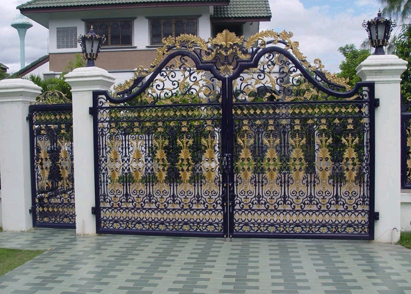 cổng sắt nghệ thuật đẹp 27