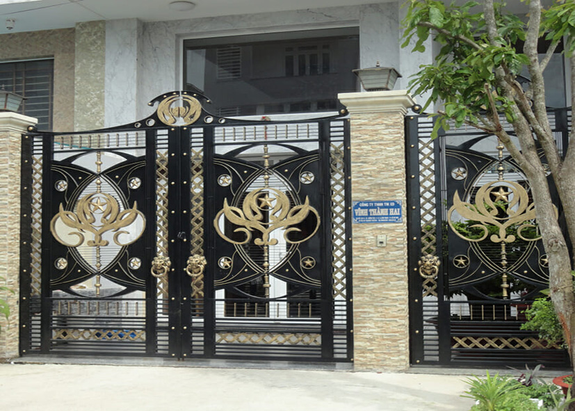 cổng sắt nghệ thuật đẹp 29