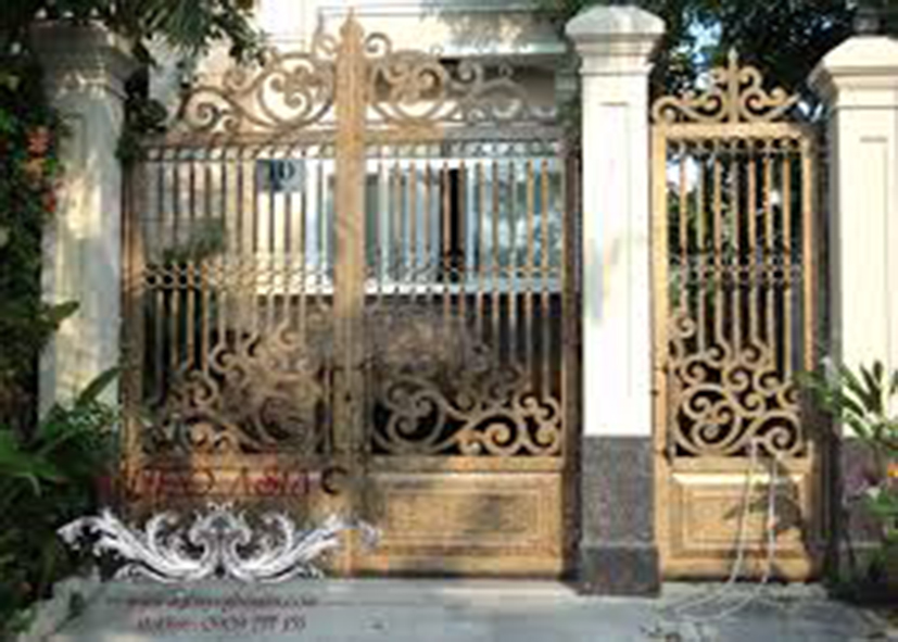 cổng sắt nghệ thuật đẹp 60
