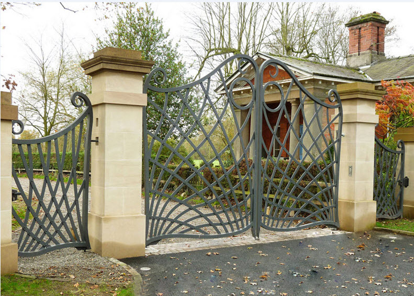 cổng sắt nghệ thuật đẹp 68