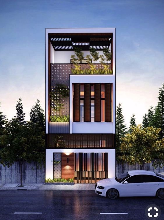 nhà phố 2.5 tầng đẹp 0