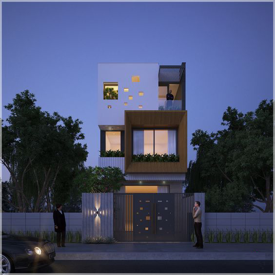 nhà phố 2.5 tầng đẹp 7