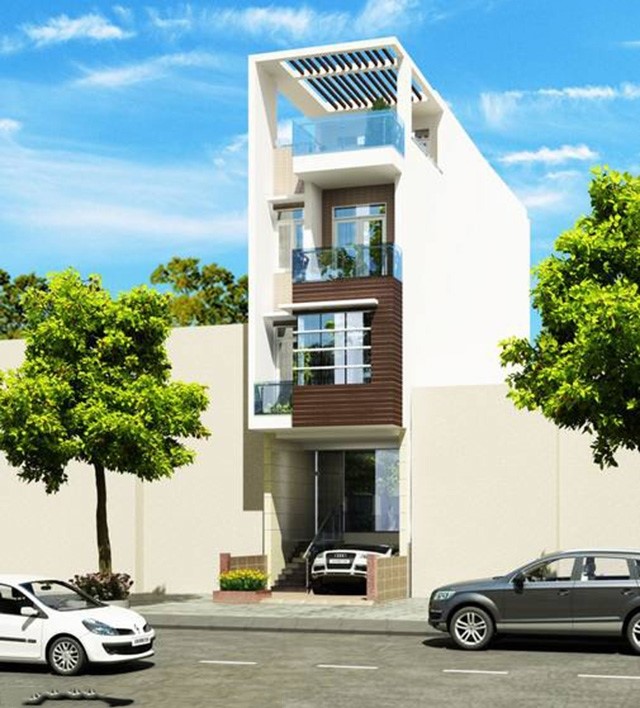 nhà phố 5m đẹp 24